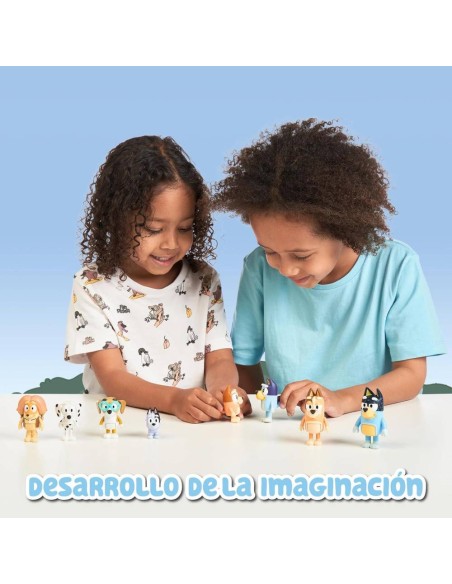 Bluey - Pack 8 Figures
