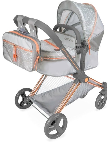 Coche de muñeca 3x1 plegable - NOVEDAD,
