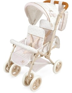 Silla gemelar plegable  para muñecas de