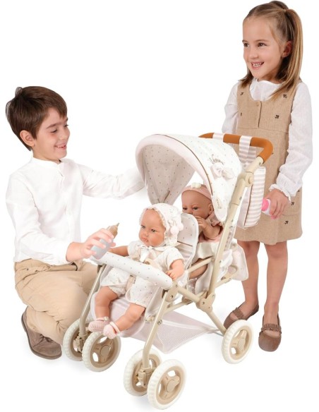 Silla gemelar plegable  para muñecas de
