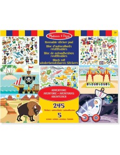 Melissa & Doug Álbum de Pegatinas Reutil