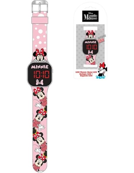 RELOJ LED MINNIE