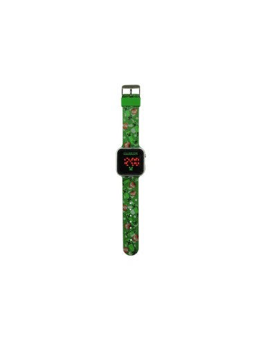 RELOJ LED MINECRAFT