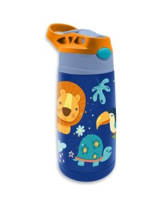 CANTIMPLORA ACERO INOXIDABLE 450ML JUNGL