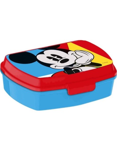 Sandwichera y botella de aluminio/mickey