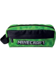 ESTUCHE 2 - 2 BOLSILLOS MAXI MINECRAFT