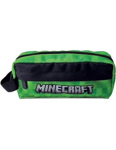 ESTUCHE 2 - 2 BOLSILLOS MAXI MINECRAFT