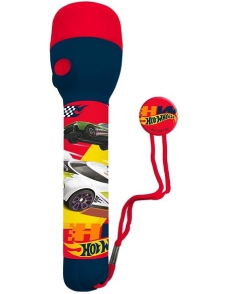 LINTERNA LED GRANDE HOTWHEELS