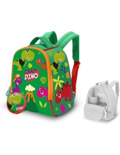 MOCHILA NEOPRENO 25CM CRAZY DINO