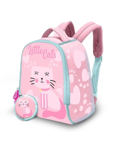 MOCHILA NEOPRENO 25CM LITTLE CATS
