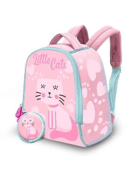 MOCHILA NEOPRENO 25CM LITTLE CATS