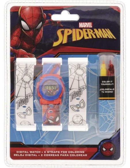 RELOJ DIGITAL CORREA PARA PINTAR SPIDERM