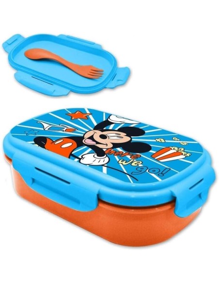SANDWICHERA CON CUBIERTO MICKEY