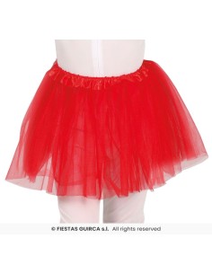 TUTU INFANTIL ROJO 30 CMS