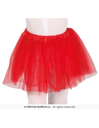 TUTU INFANTIL ROJO 30 CMS