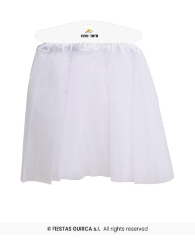 Tutu 30 cm blanco