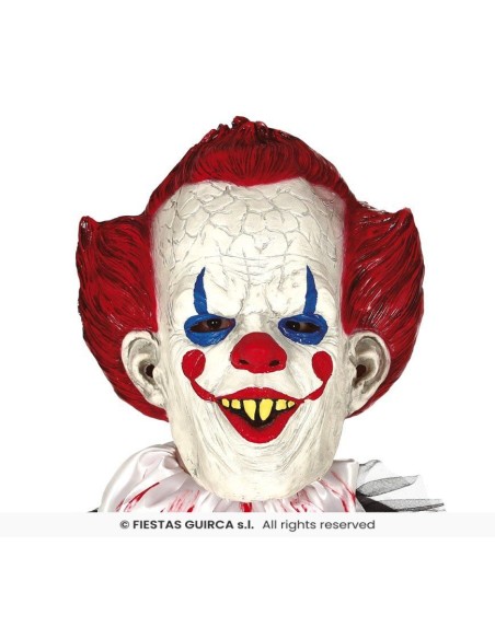 Mascara payaso siniestro   latex