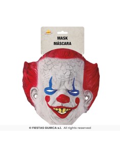 Mascara payaso siniestro   latex 2
