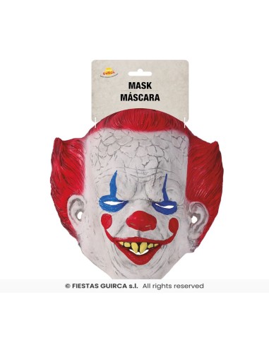 Mascara payaso siniestro   latex
