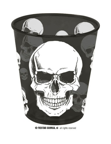 VASO CALAVERA 9X10 CMS., PLASTICO