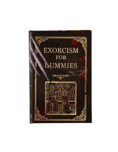 LIBRO "EXORCISM FOR DUMMIES" 22X15 CMS,
