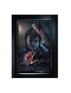 DECORACION VENTANA ASESINO 80X120 CMS