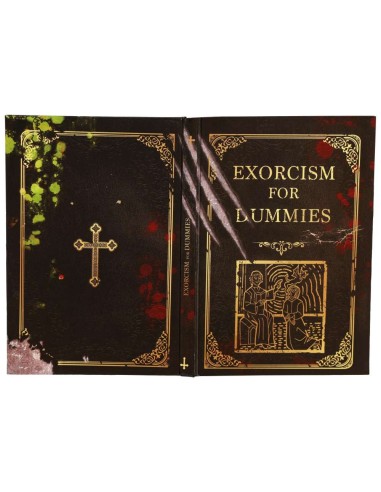 LIBRO "EXORCISM FOR DUMMIES" 22X15 CMS,