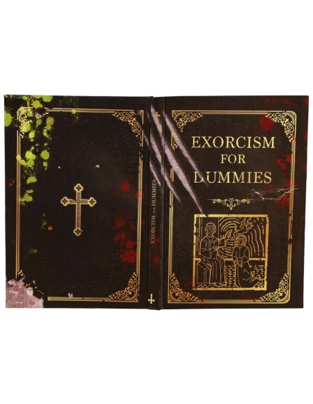 LIBRO "EXORCISM FOR DUMMIES" 22X15 CMS,