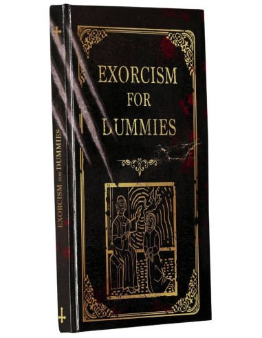 LIBRO "EXORCISM FOR DUMMIES" 22X15 CMS,