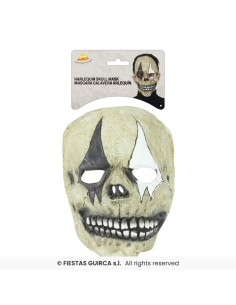 MASCARA CALAVERA ARLEQUIN LATEX 2