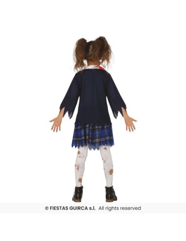 DISFRAZ COLEGIALA ZOMBIE 10-12 Años