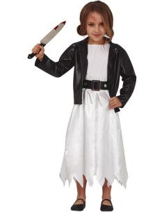 DISFRAZ TIFFANY DOLL BRIDE 7-9 AÑOS