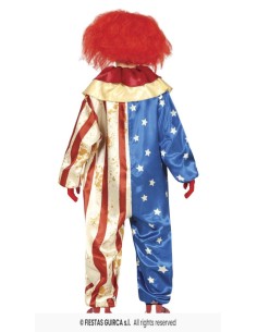 DISFRAZ PAYASO PATRIOT CLOWN 14-16 Años 2