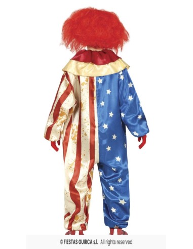 DISFRAZ PAYASO PATRIOT CLOWN 14-16 Años