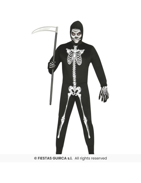 DISFRAZ ESQUELETO SKELETON 14-16 Años