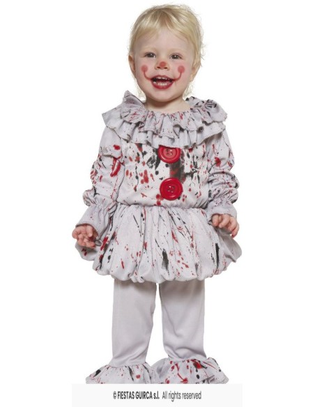 Disfraz bad clown 2-3 años   (100 cm) to