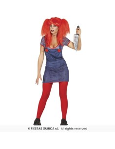 DISFRAZ CHUCKY MUJER RAG DOLL (M)