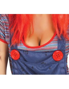 DISFRAZ CHUCKY MUJER RAG DOLL (M) 2