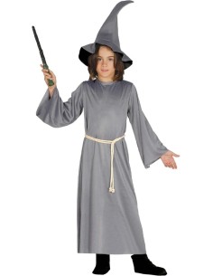 DISFRAZ MAGO GRIS GANDALF WIZARD 10-12 A