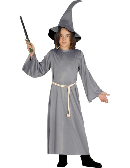 DISFRAZ MAGO GRIS GANDALF WIZARD 10-12 A