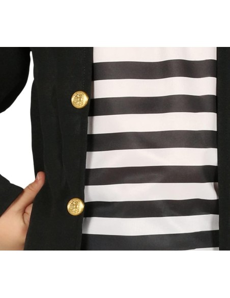 DISFRAZ PUGSLEY ADDAMS 3-4 AÑOS