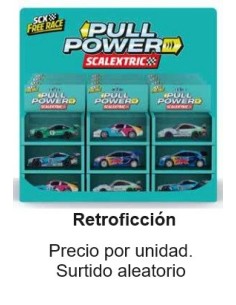 Coche Pull Power retroficcion Scalextric