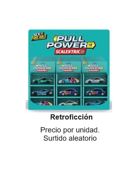 Coche Pull Power retroficcion Scalextric