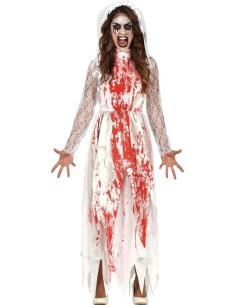 DISFRAZ LLORONA NOVIA SANGRIENTA T.M 38-