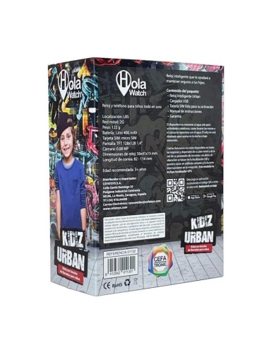 Reloj Inteligente Hola Watch "Urban" Bla
