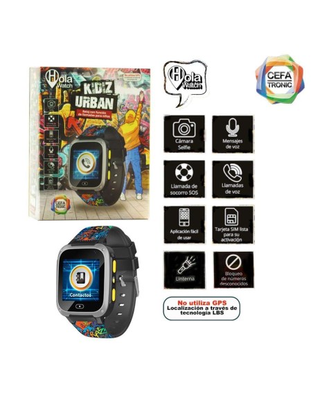 Reloj Inteligente Hola Watch "Urban" Bla
