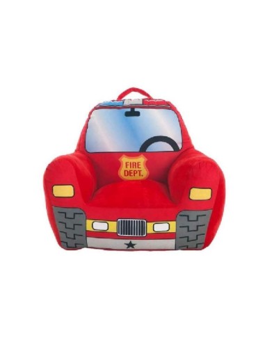 Sillon fire bomberos rojo 52x48x51cm