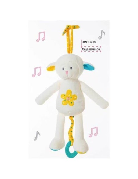 Peluche Ovejita caja musica 32 cm