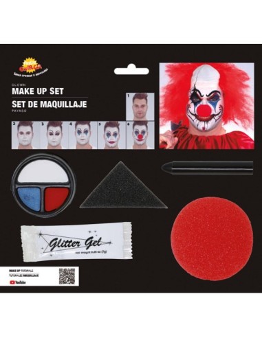 SET MAQUILLAJE PAYASO