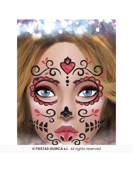 CATRINA GLITTER FACE, 20X20 CMS.